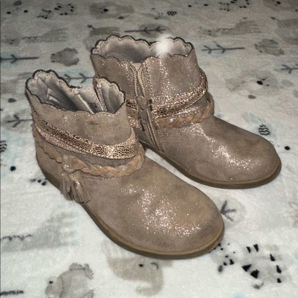 Lil callie crown vintage boots little girl
